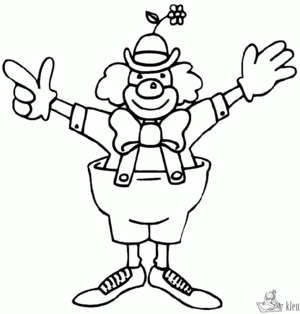 Circus 41 kleurplaat om te printen en kleuren