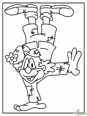 Circus 62 kleurplaat om te printen en kleuren