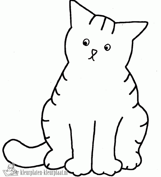 Dikkie dik 1 kleurplaat