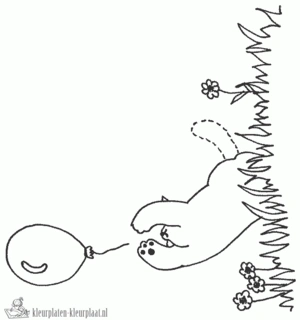 Dikkie dik 10 kleurplaat om te printen en kleuren