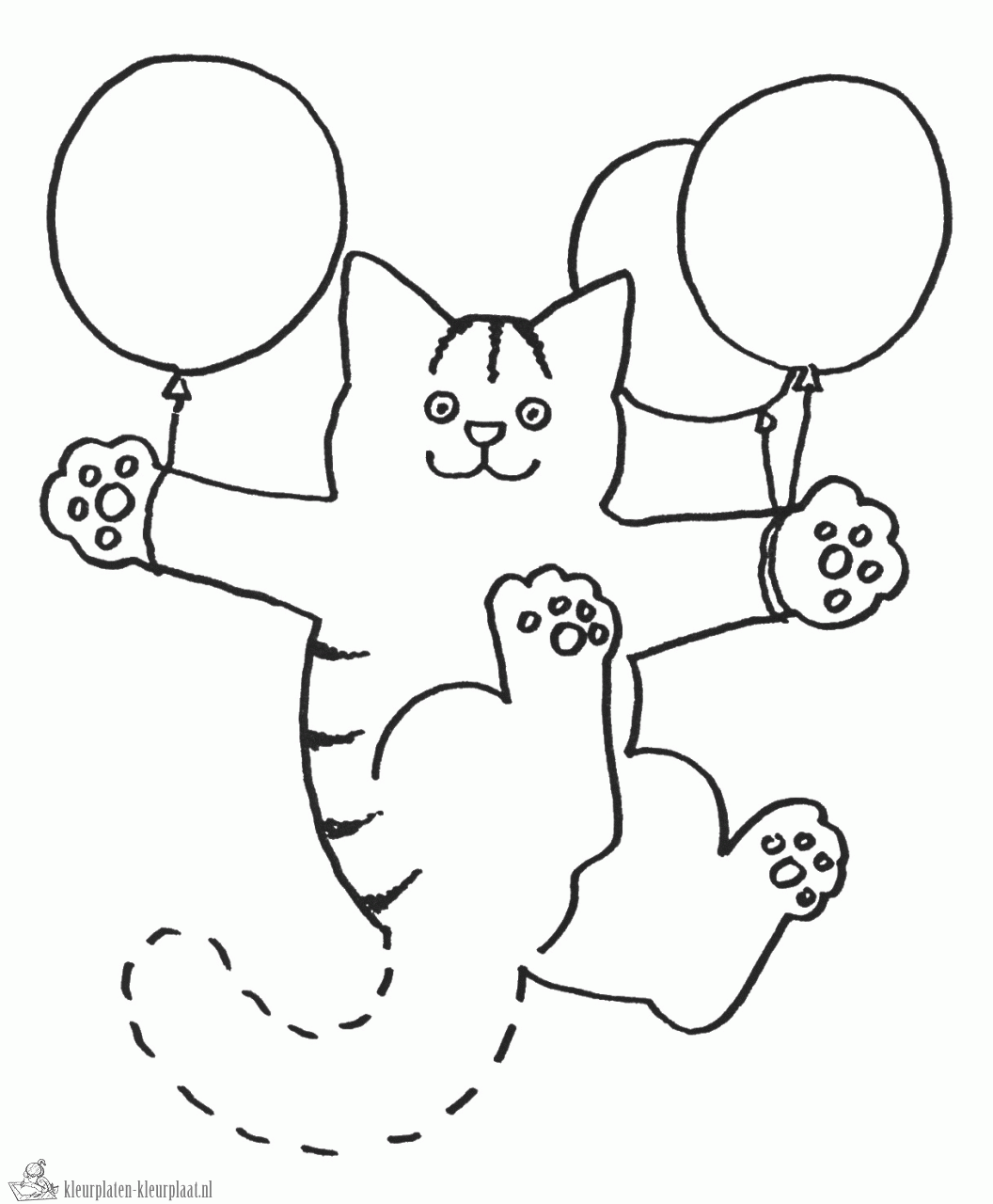 Dikkie dik 2 kleurplaat