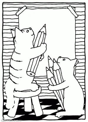 Dikkie dik 4 kleurplaat om te printen en kleuren