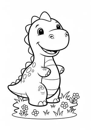 Dinosaurus kleurplaten om te printen en kleuren