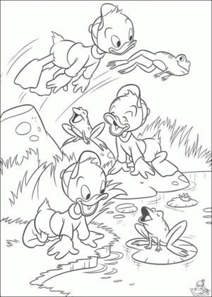 Disney 35 kleurplaat om te printen en kleuren