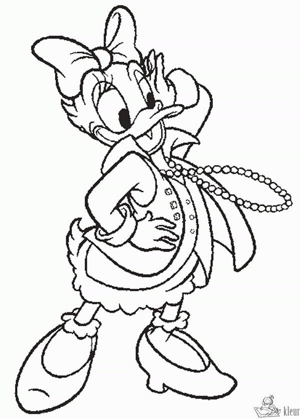 Disney 75 kleurplaat