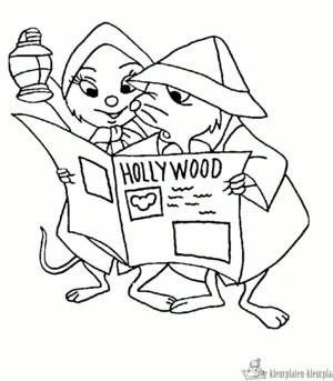 Disney 85 kleurplaat om te printen en kleuren