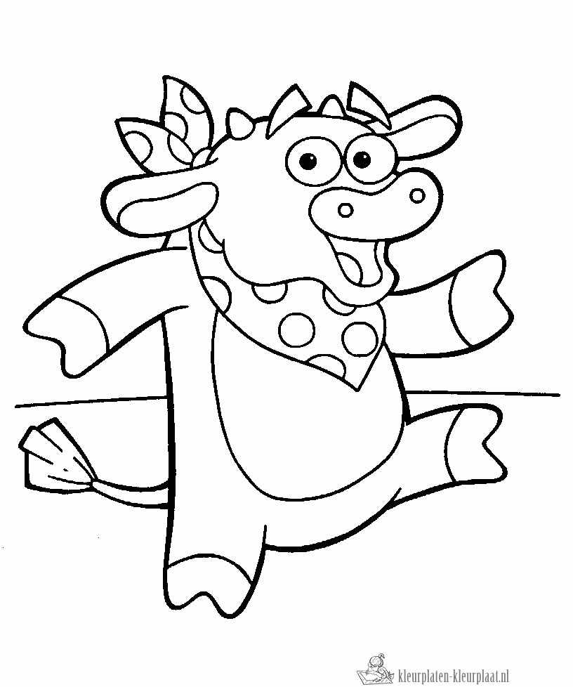 Dora 88 kleurplaat