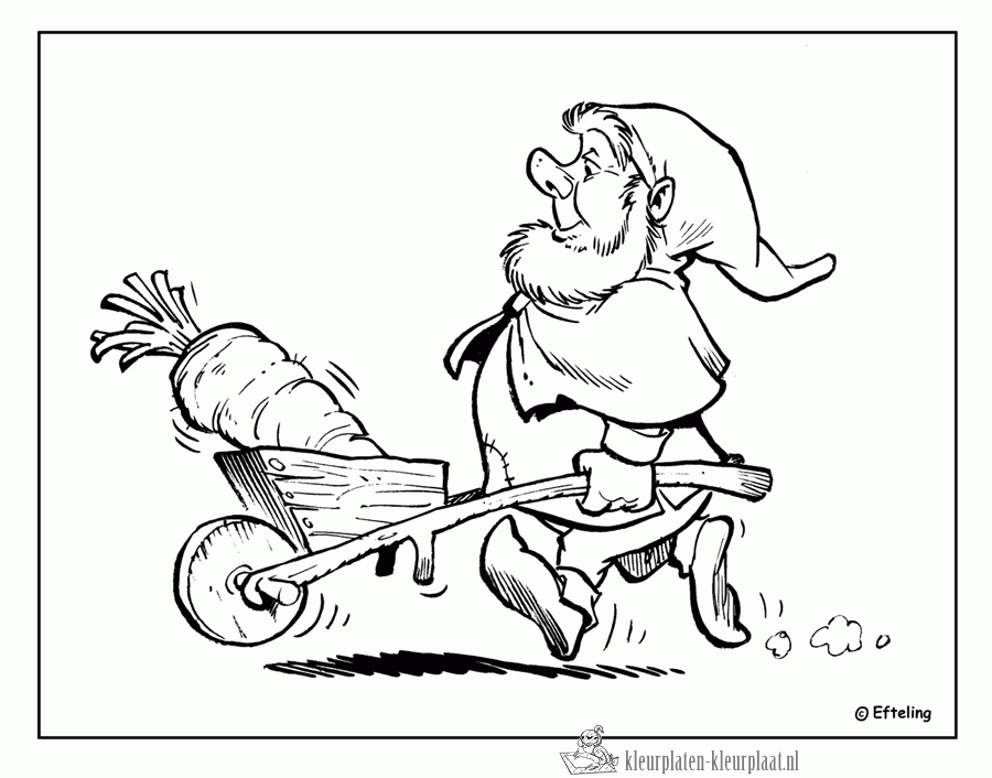 Efteling 14 kleurplaat