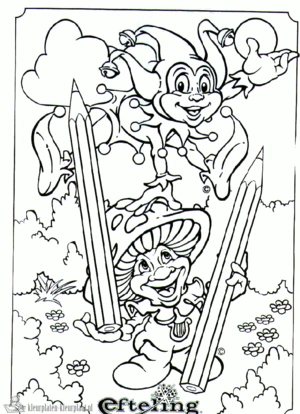 Efteling 37 kleurplaat om te printen en kleuren