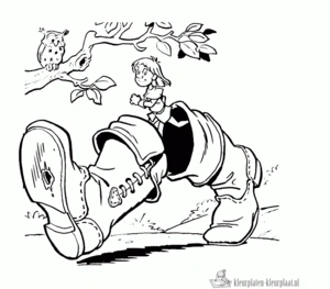 Efteling 8 kleurplaat om te printen en kleuren