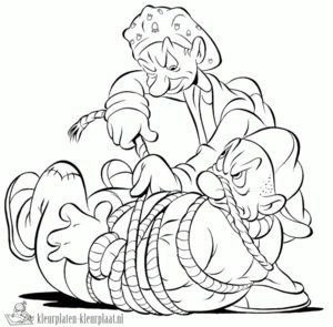 Ernst en bobbie 10 kleurplaat om te printen en kleuren