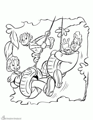 Ernst en bobbie 3 kleurplaat om te printen en kleuren