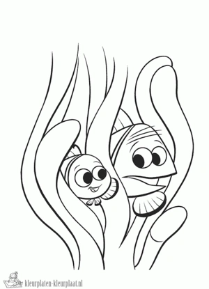 Finding nemo 12 kleurplaat om te printen en kleuren