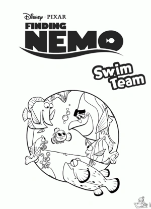 Finding nemo 16 kleurplaat om te printen en kleuren