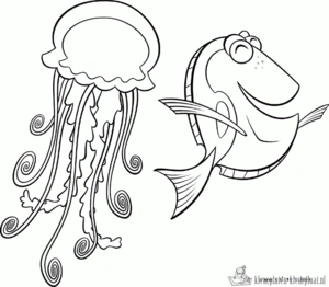 Finding nemo 21 kleurplaat om te printen en kleuren