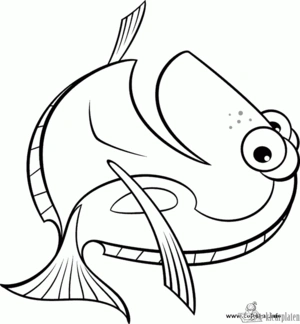 Finding nemo 23 kleurplaat om te printen en kleuren