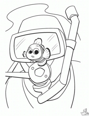 Finding nemo 26 kleurplaat om te printen en kleuren