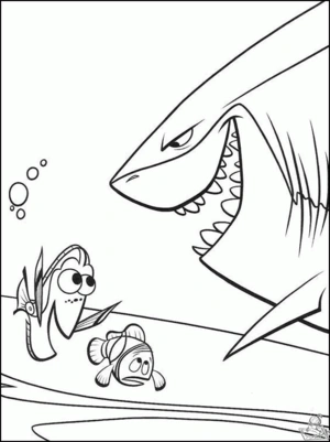 Finding nemo 46 kleurplaat om te printen en kleuren