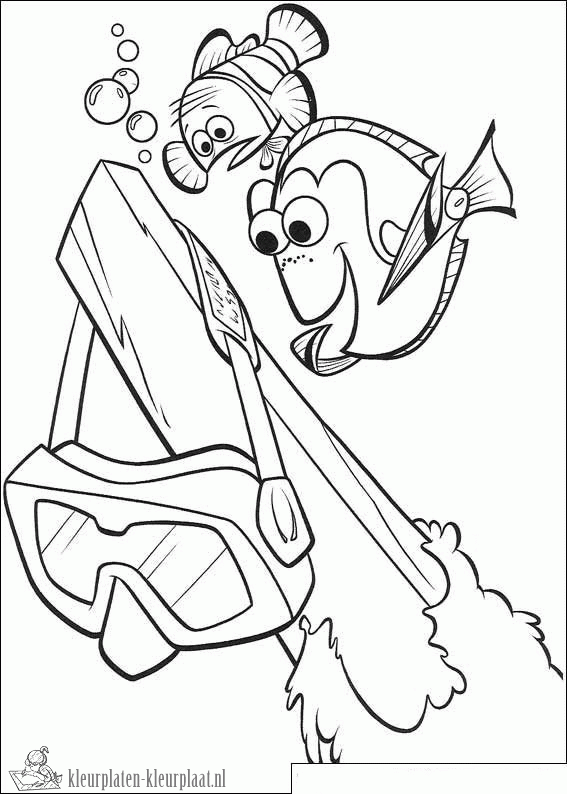 Finding nemo 48 kleurplaat