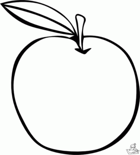 Fruit 18 kleurplaat