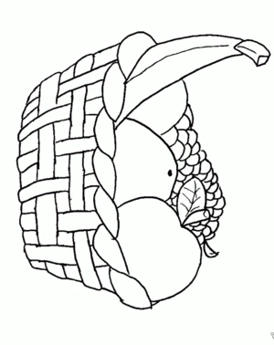 Fruit 28 kleurplaat om te printen en kleuren