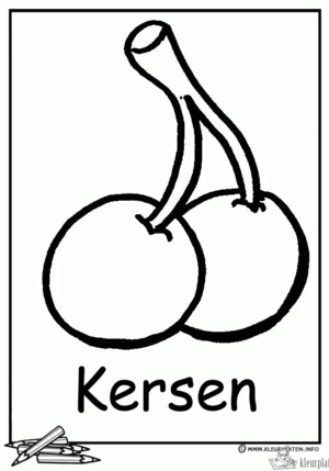 Fruit 41 kleurplaat om te printen en kleuren