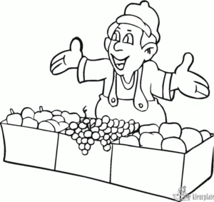 Fruit 55 kleurplaat om te printen en kleuren