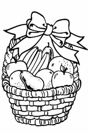 Fruit 7 kleurplaat om te printen en kleuren