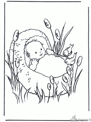 Geboorte 44 kleurplaat om te printen en kleuren