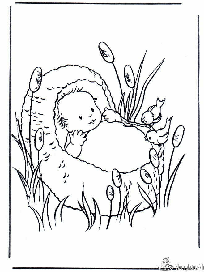 Geboorte 44 kleurplaat