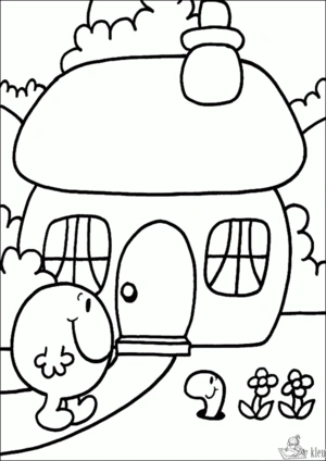 Huis 26 kleurplaat om te printen en kleuren