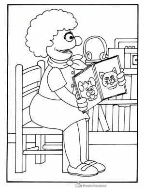 Juf 13 kleurplaat om te printen en kleuren
