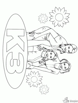 K3 39 kleurplaat om te printen en kleuren