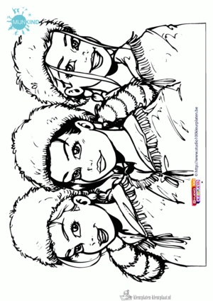 K3 4 kleurplaat om te printen en kleuren