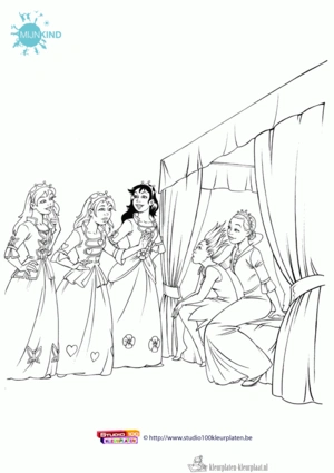 K3 8 kleurplaat om te printen en kleuren
