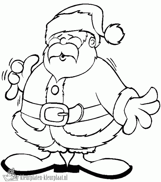 Kerstmis 7 kleurplaat