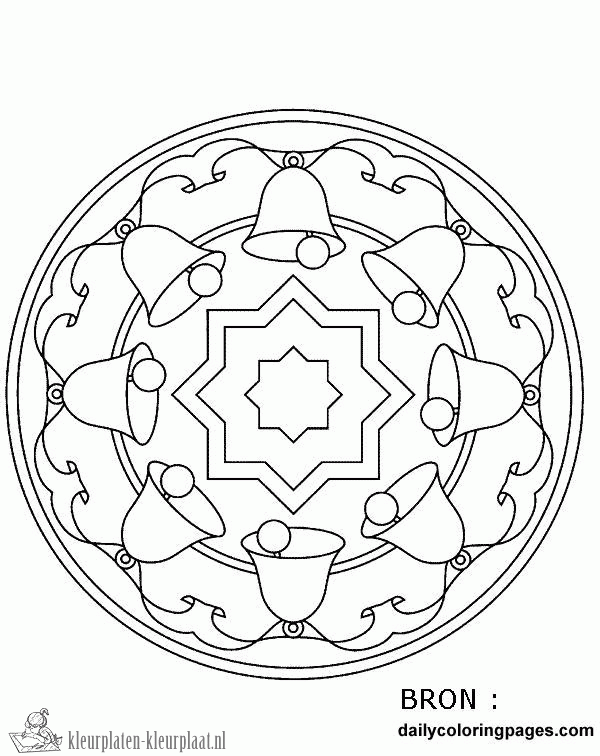 Kerststal 6 kleurplaat