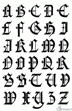 Letters 17 kleurplaat om te printen en kleuren