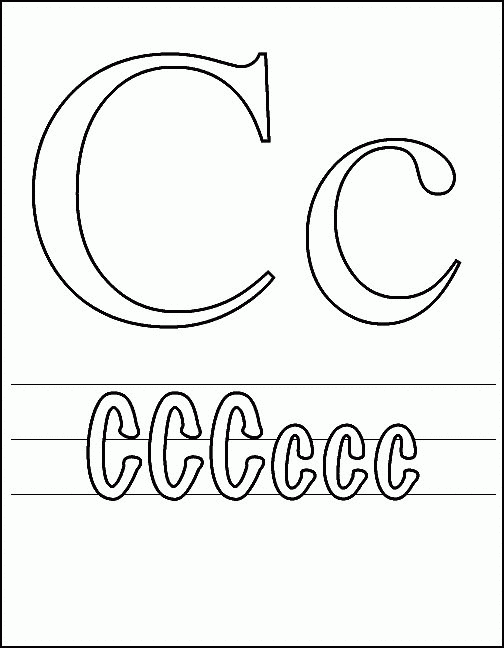 Letters 30 kleurplaat