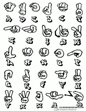 Letters 6 kleurplaat om te printen en kleuren