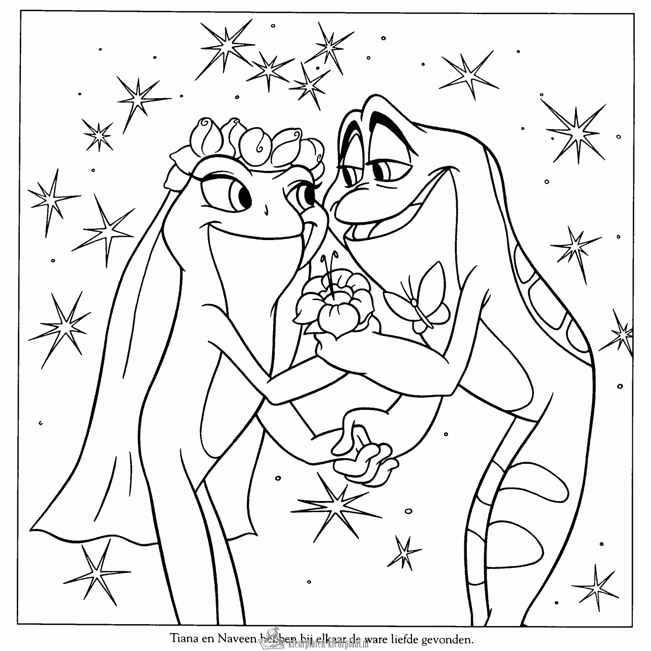 Liefde 12 kleurplaat