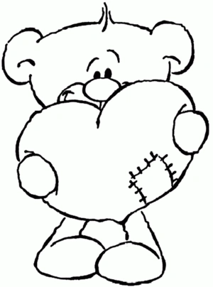 Liefde 4 kleurplaat om te printen en kleuren