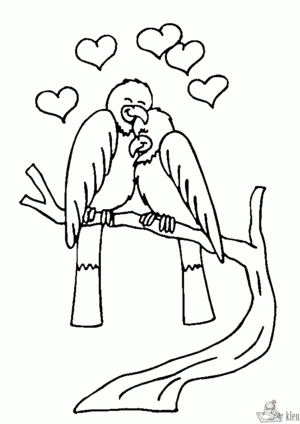 Liefde 7 kleurplaat om te printen en kleuren