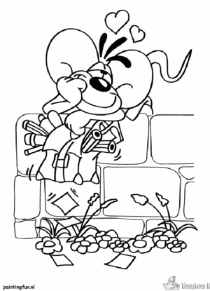 Liefde 8 kleurplaat om te printen en kleuren