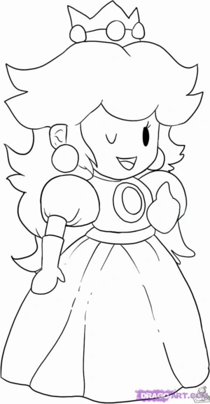 Mario 47 kleurplaat om te printen en kleuren