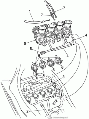 Motor 10 kleurplaat om te printen en kleuren