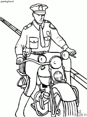 Motor 11 kleurplaat om te printen en kleuren