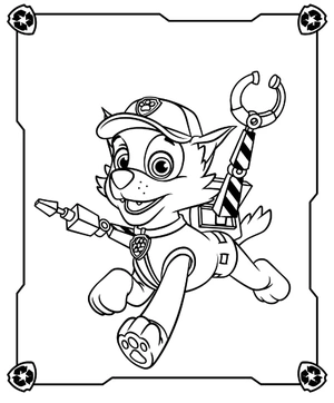 Rocky 2 kleurplaat om te printen en kleuren