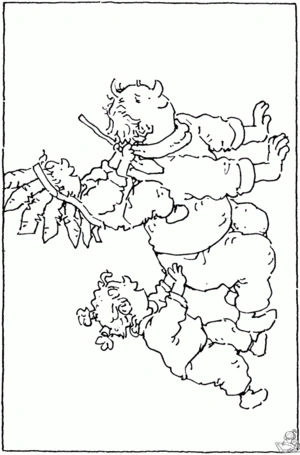 Peuters 12 kleurplaat om te printen en kleuren