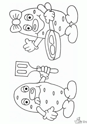 Peuters 13 kleurplaat om te printen en kleuren